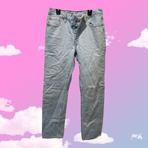 Levi's Blue Straight Jeans Timeless Style